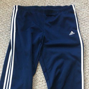 Navy ADIDAS Capri Sport Jogger/Track Pants